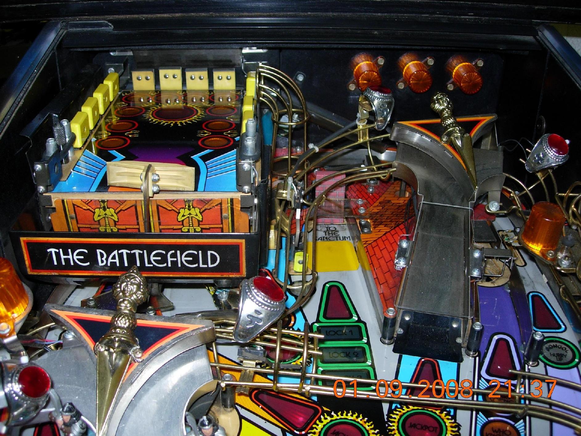 The Shadow Pinball Machine